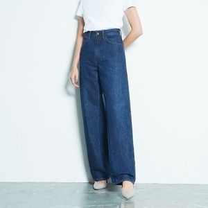 Wide Leg Sailor Jeans